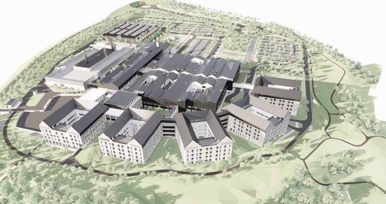 The work will support a new state-of-the-art hospital for Lanarkshire Monklands Hospital Horizons Project