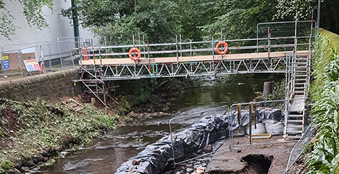 Water of Leith repair works