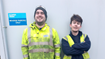 Scottish Water employees Matthew Gibb and Damien Galloway 