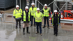 David Duguid MP with members of the team from Scottish Water and RSE, seeing the investment that is underway at Turriff Water Treatment Works