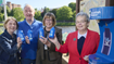 City councillors Isabelle MacKenzie, Alex Graham, Bet McAllister and Trish Robertson helped to officially launch the Highland Capital’s new Top up Tap on the banks of the River Ness, near Inverness Cathedral