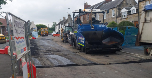 The work has been completed early IUW Stewarton Kirkford Bridge