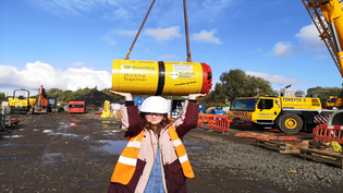 Nieve O'Hara was the winner of the competition to come up with a name for the TBM Paisley TBM Naming Competition