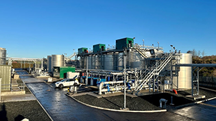 DV4 announcement General view of new Winchburgh waste water treatment works