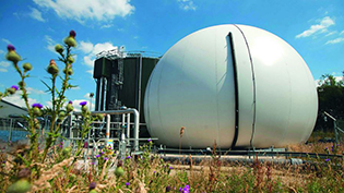 Anaerobic digestion at Deerdykes Recycling Centre