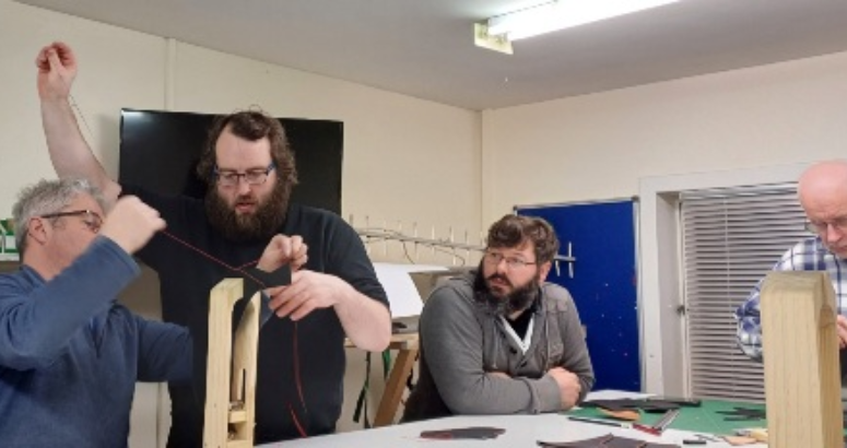 Squad making the viking suit