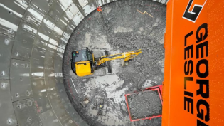 Bottom of storm water storage tank